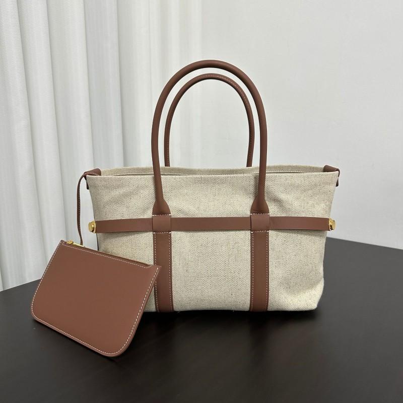 Large Tote Bag Genuine Leather Splicing Handbag Women Retro Fashion Commuter