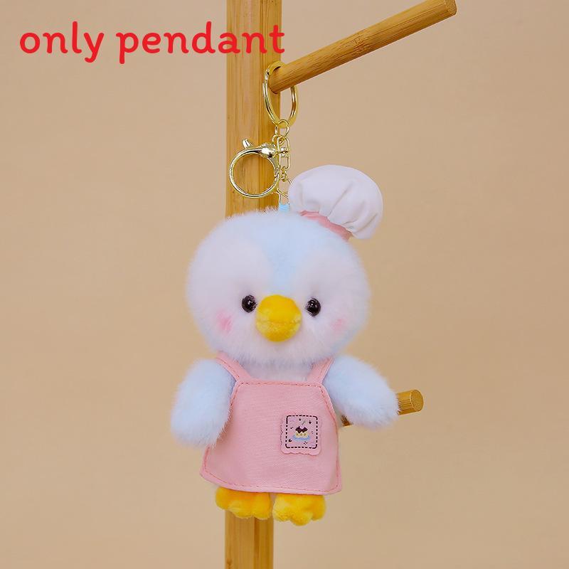 

Penguin Plush Toy With Short Pile Fur For Bag Charm And Gift For Kids And Teens розовый
