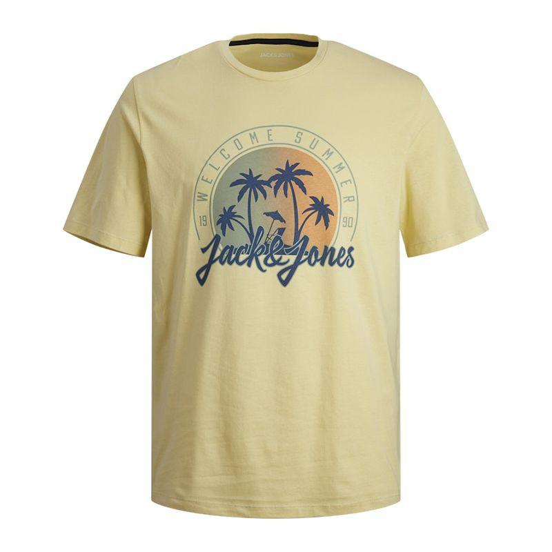 

Футболка Jwhsummer French vanilla 12277929 4285 Мужская JACK & JONES M светло-желтого