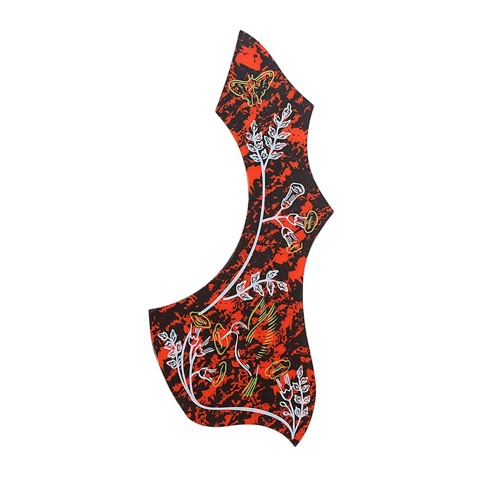 

Guitar Pickguard Folk Acoustic Guitar Scratch Plate Self Ahesive Guitar Pick Guard AntiScratch Guard Plate Guitar Part разноцветный