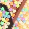 Ca. 2600 Stück Acryl Einfarbig Kreative Handgemachte Materialien Gelee-Farbe Schmuckherstellung für Halskette Armband Ohrringe Liebe Lose Perlen