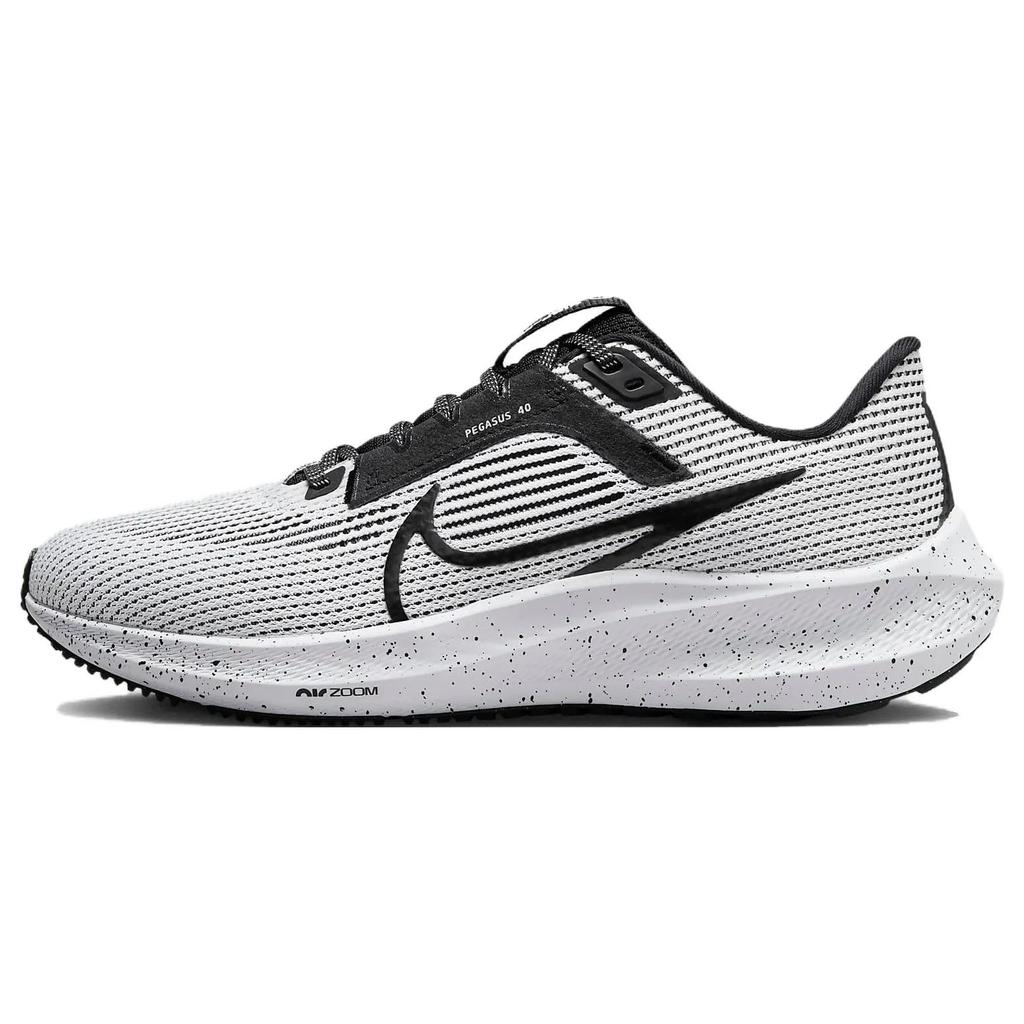 Nike Womens Air Zoom Pegasus 40 'White Black' (women's sizes) Black / White Running Shoes DV3854 004