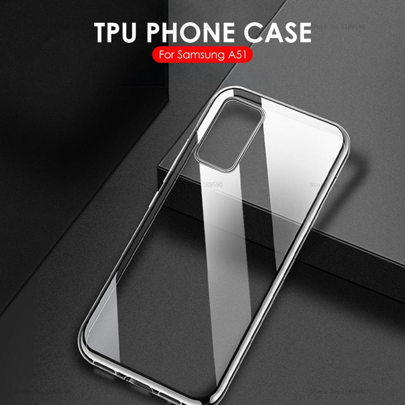 

Мягкий чехол для телефона из ТПУ для Samsung Galaxy A 10, 11, 20, 30, 30S, 31, 40, 41, 50, 50S, 51, 70, 71, прозрачный чехол