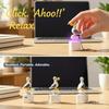 Fun Finger Button Clicker Stress Relief Toy Cute Mini Keychain Fidget Toy for Kids Party Favors Birthday Gifts