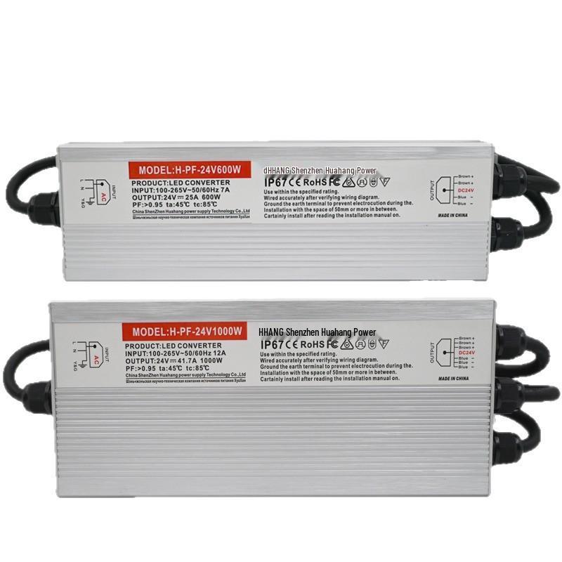Waterproof Constant Voltage Power Supply with PFC 0.98, AC90-265V Outdoor Use