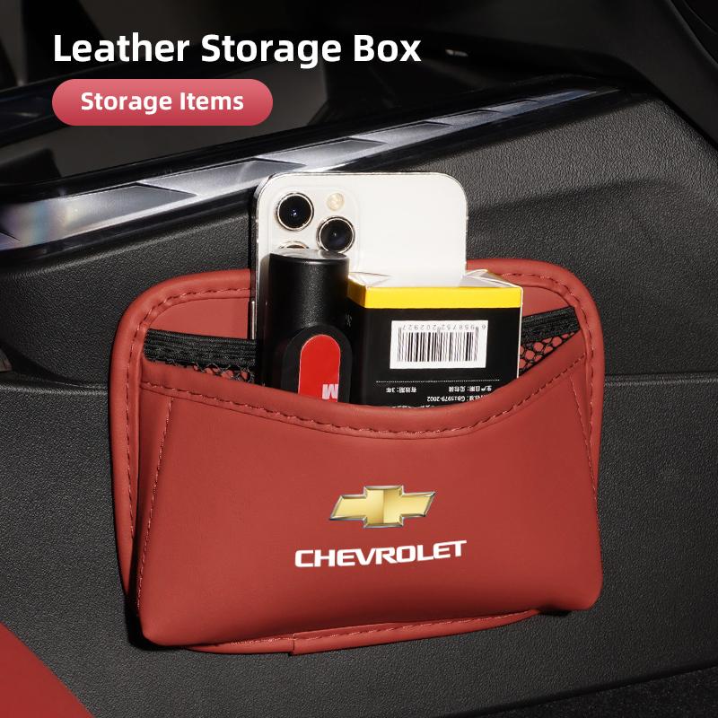 Multi-functional Car Storage Box Holder Leather Auto Door Side Case Backseat Bag For Chevrolet Spark Captiva Cruze Optra SS