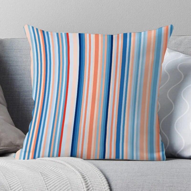 Povlak na polštář Duha Geometrický Polyesterový Polštář Pohovka Křeslo Postel Dekorace do obývacího pokoje