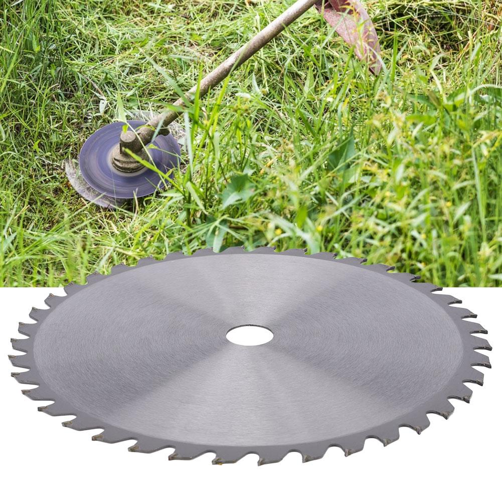 40T 25.5cm Diameter 2mm Thickness Grass Round Cutting Blade Replacement for Brush Cutter