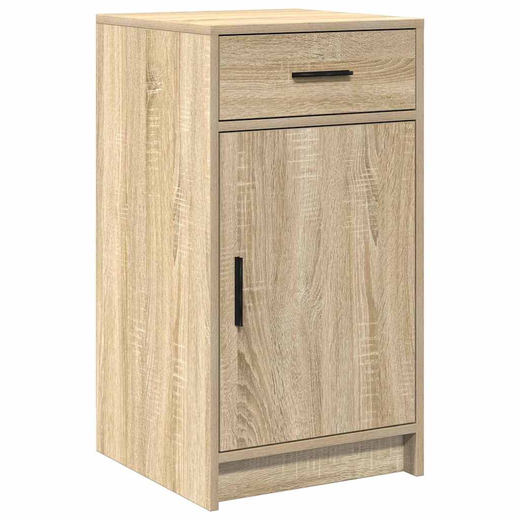 Makeup Table with Door 2 pcs Brown 50 x 41 x 135 cm Particleboard