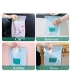 40pc Car Trash Bags Easy Stick-On Disposable Portable Car Garbage Bags, Waterproof Leak Proof Barf Vomit Bags, Self Adhesive Cleaning Bags