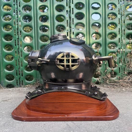 US Navy Scuba Diving Helmet Mark V Deep Sea Diving Helmet Vintage