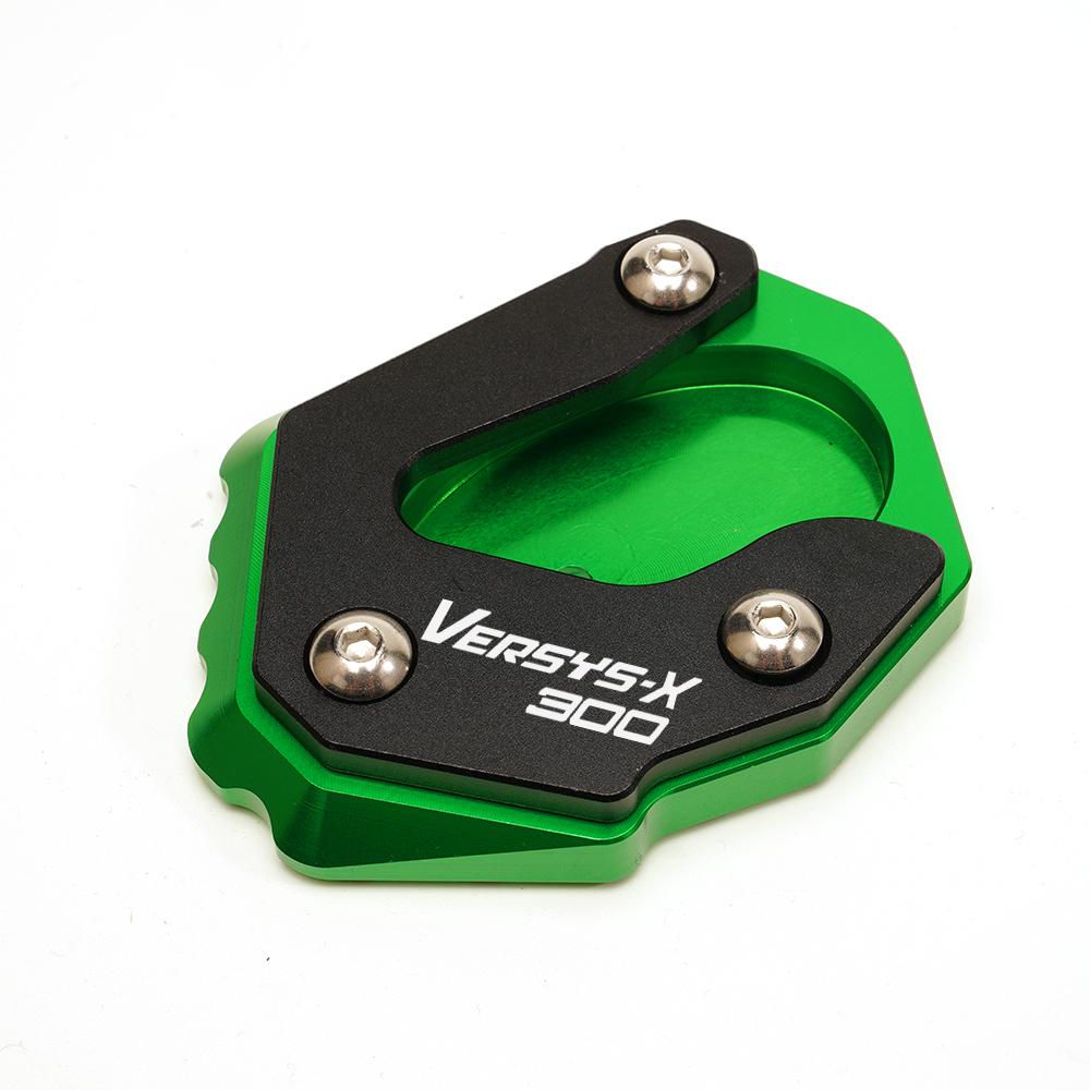 Kickstand Motorcycle Foot Support For Kawasaki Versys-X 300 Versys X 300 250 2017-   Side Stand Enlarger