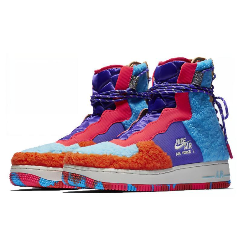 Nike Air Force 1 Rebel Xx 'Colored Sherpa' Damen-Sneaker CQ7518-571