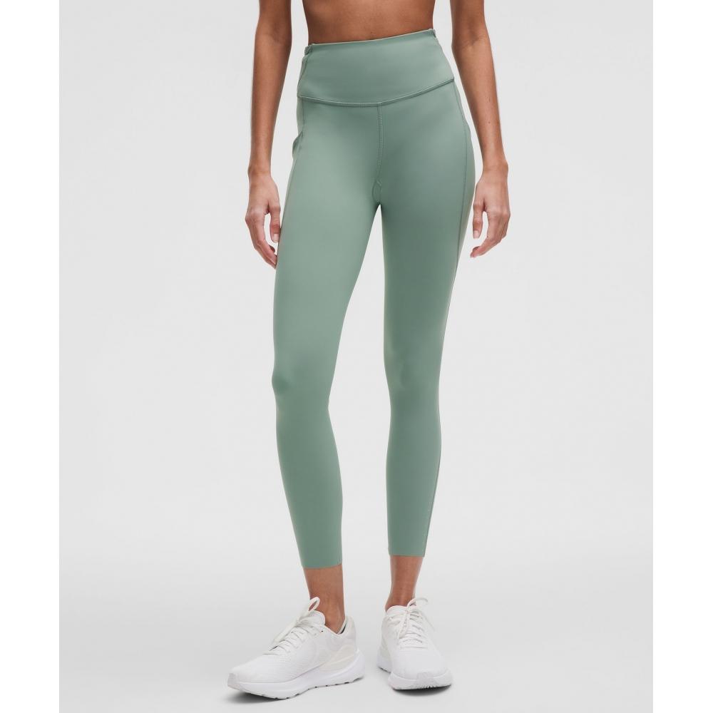 

Lululemon Fast And Free High Rise Tight 25 Pockets Updated Crater Blue 8/25