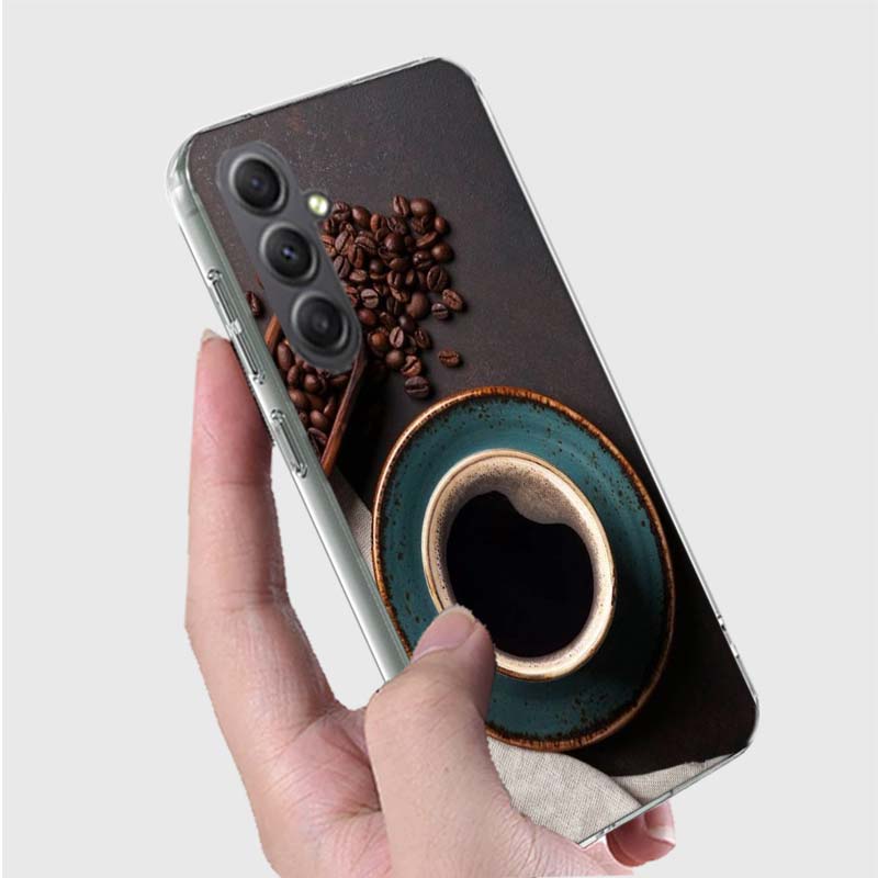 Newly Baked Coffee Beans Phone Case for Samsung A16 A26 A36 A56 A17 A37 A57 A07 A06 A02S A03 A04S A05S Galaxy Note 20 10 A50S A7