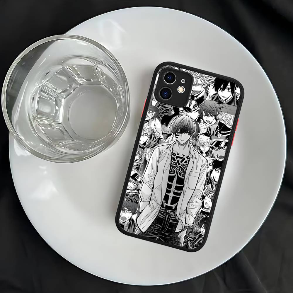 Hot Anime T-Tougen A-Anki For IPhone 16 Pro Max 15 14 13 12 11 XS MAX X Plus Candy Color Matte TPU Phone Cover