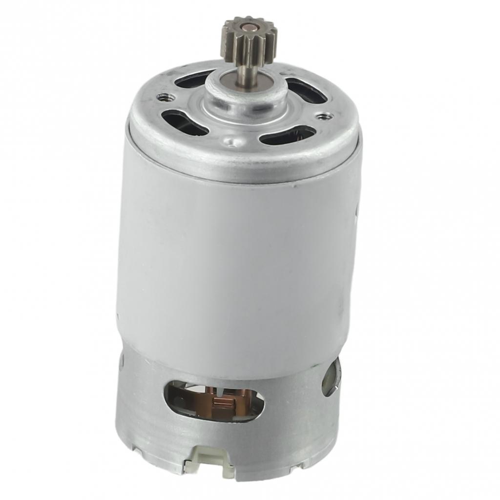 Vysokovýkonný V DC Motor Nízky Hluk Kovový 12 Zubový DC Motor 21V Dvojrýchlostný