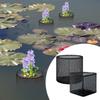 4Pcs Aquatic Plant Basket Floating Pot For Pond Plants Floating Aquatic Mesh Breathable Planting Bags For Water Planting Indoor