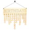 Calendar Birthday Wooden Family Reminder Board Diy Sign Plaque Wall Hanging Presentsmothersfriends