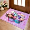 Custom Name Fairy Cat Dreams Living Room Non-Slip Area Rug Soft Carpet for Bedroom Kids Playroom Sofa Office Home Decor Doormat
