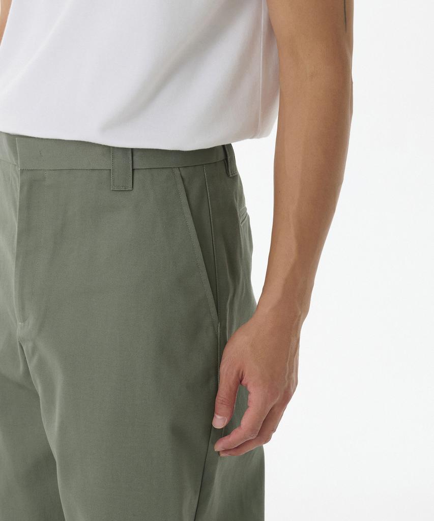 MUSINSA STANDARD Heavyweight Cp Wide Chino Pants [Smoke Green]
