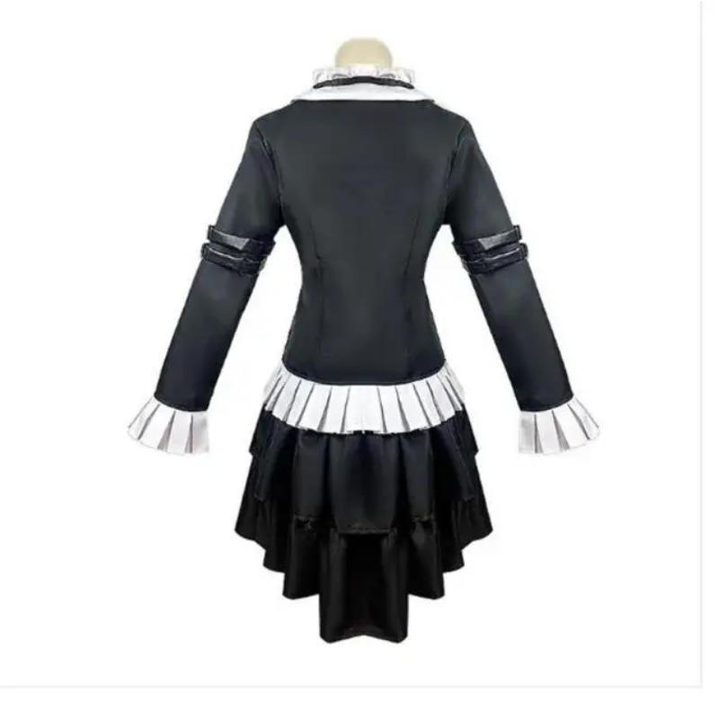 Anime Fairy Tail Erza Scarlet Cosplay Maid Outfit Goblin Queen Costume Halloween Party Maid Uniform Skirt