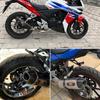 Stainless Steel Motorcycle Exhaust Muffler Pipe Refit Tailpipe for Yoshimura