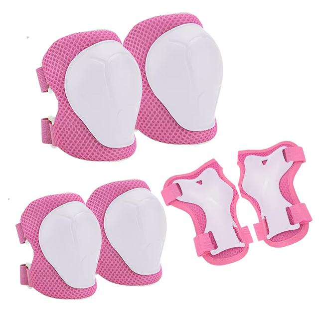 Sports Knee Protective Gear Set Roller Skates Skating Pad Elbow & Knee Pads for Kids Boys Girls