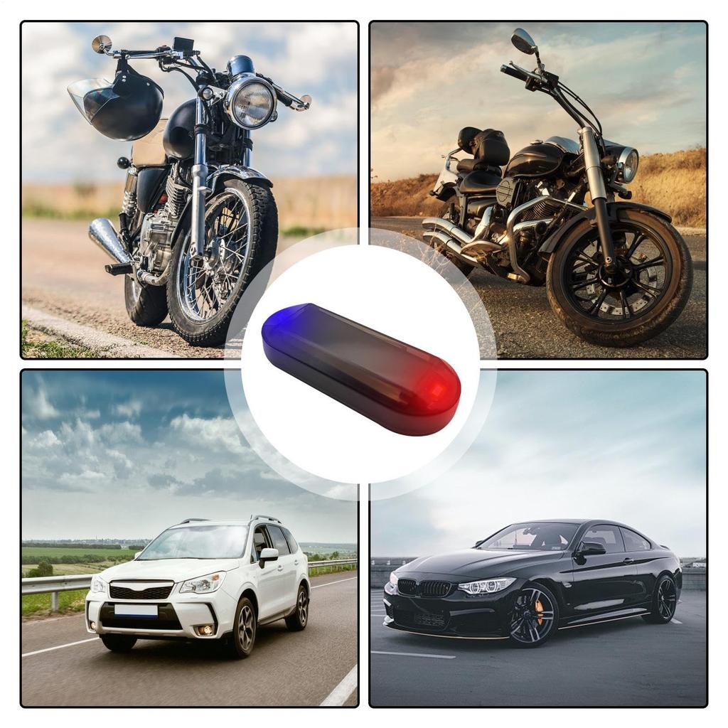 Solar Powered Dummy Car Alarm, Fake LED Flashing Car Alarm To Prevent Solar Power