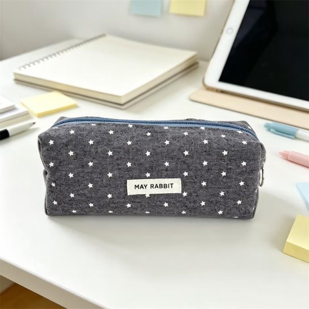 Portable Pen Bag Large Capacity Stationery Pouch Aesthetic Pencil Case  Students