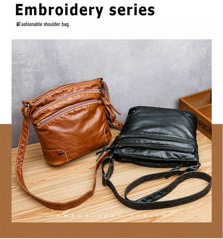 Retro Women's Crossbody Shoulder Bag - 2023 European & American Style Trend