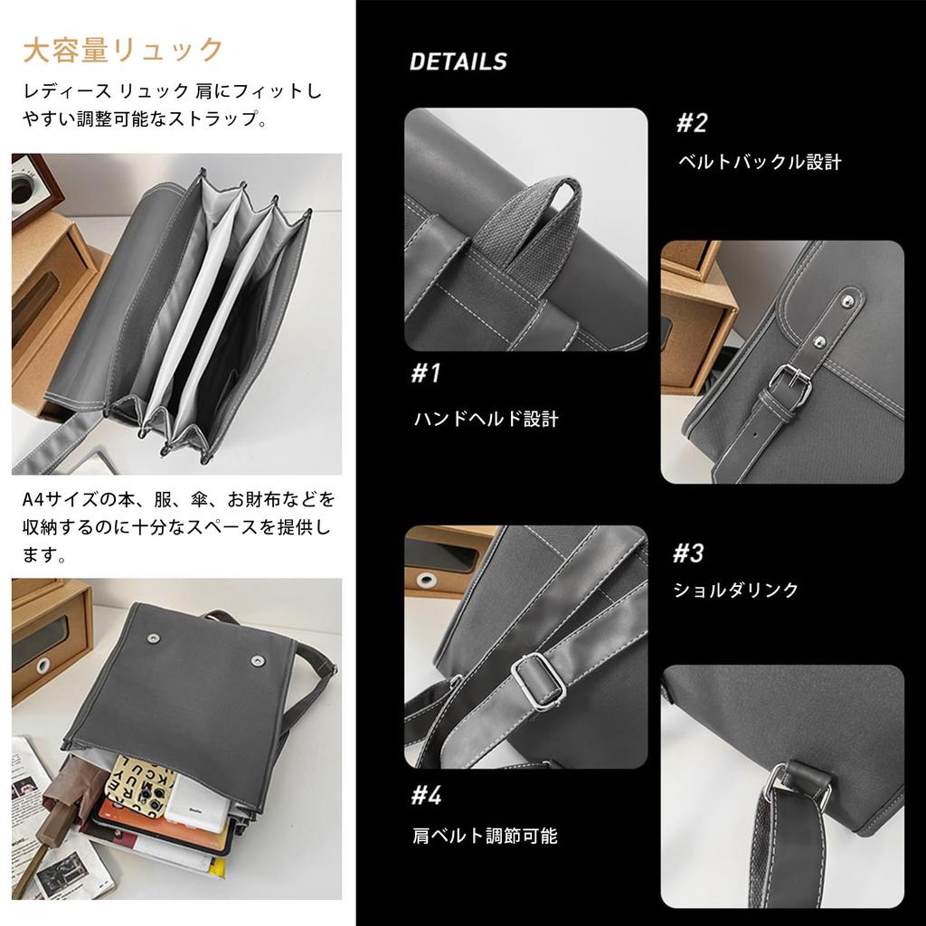 [7-livehouse] Women's Lightweight Backpack, Perfect for Commuting, Travel, and More. A4 Size, Cute, Popular, Lightweight, Multifunctional, Perfect