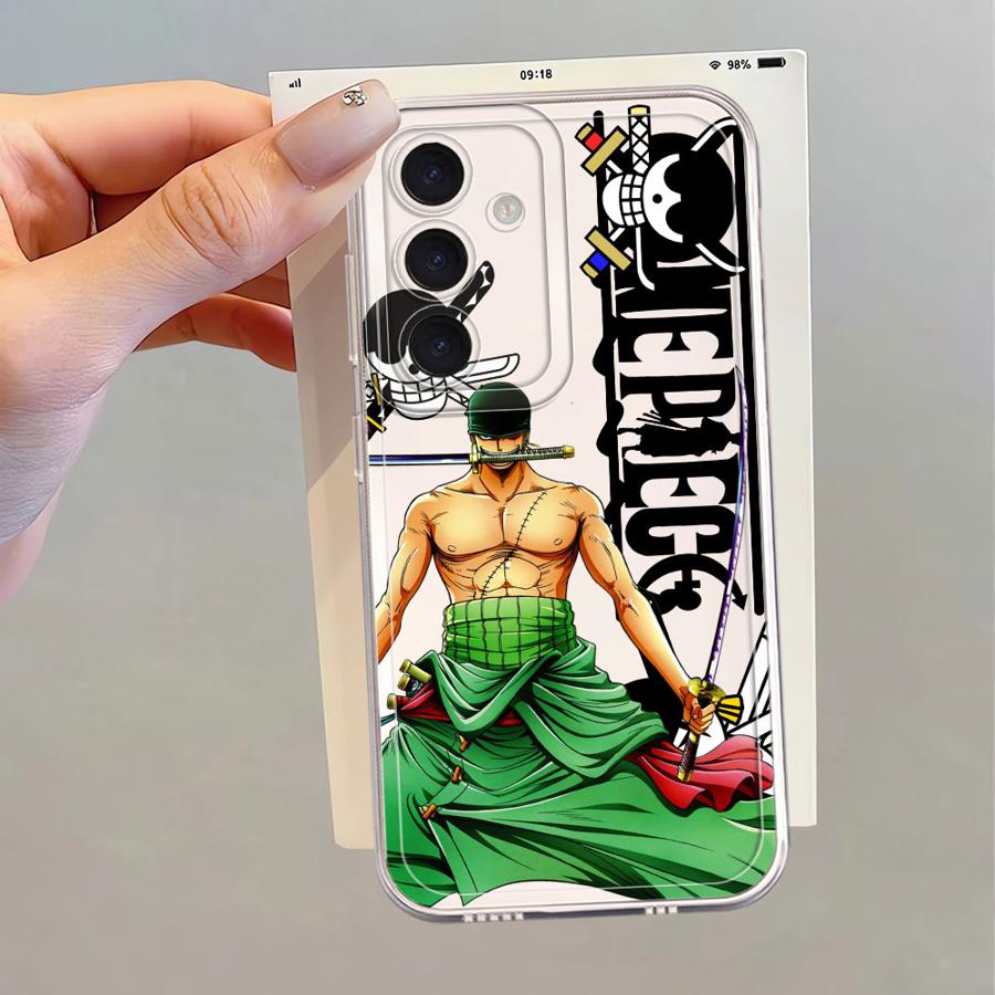 

Ones Luffys Pieces Soft Phone Cover Case for Samsung Galaxy A51 A50 A52s A72 A31 A16 A52 A71 A32 A21s A12 Galaxy A72