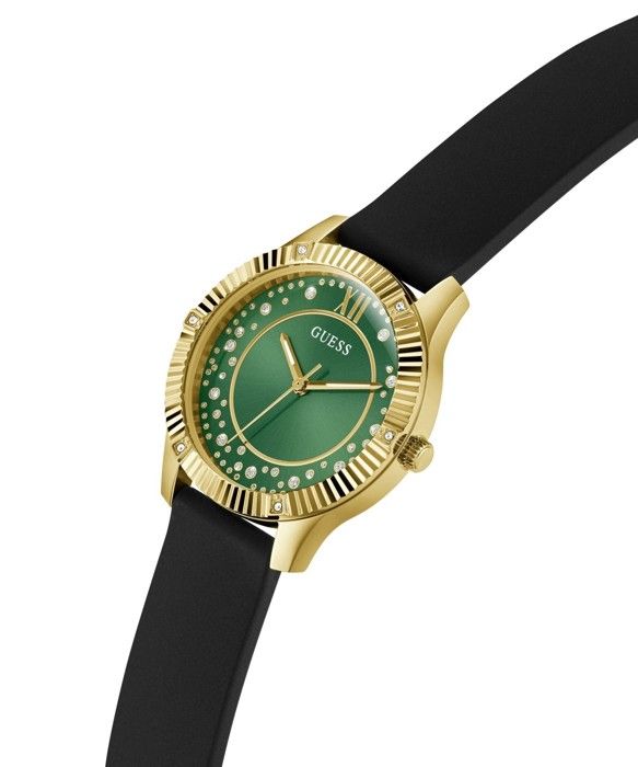 Montre - GUESS - GW0766L3 - Silicone Doré - Acier Inoxydable - Quartz Japonais