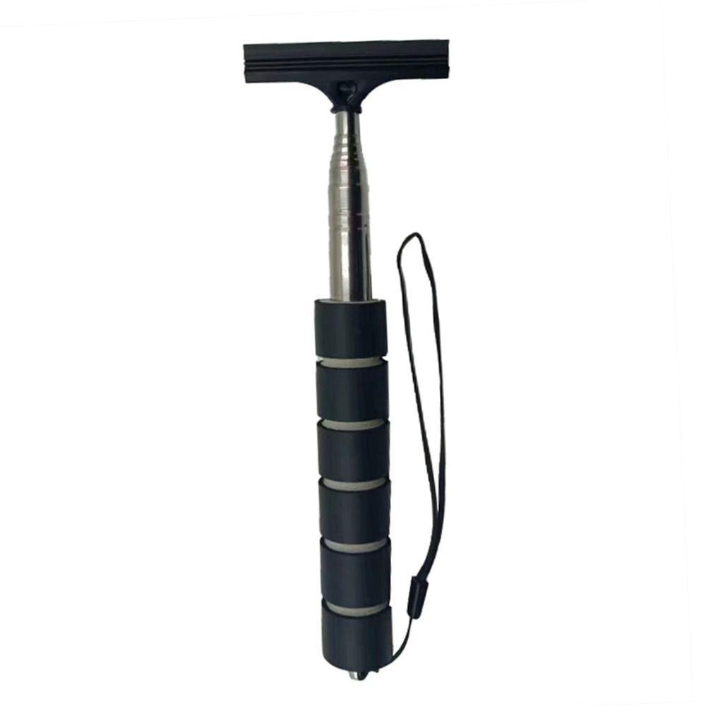Extendable Handle Rearview Mirror Squeegee Multifunctional Car Side Mirror Squeegee чёрный