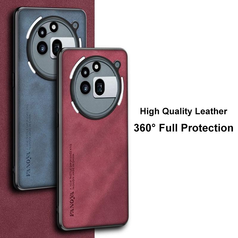 Custodia per Nothing Phone 3A Pro Custodia di Lusso in Pelle PU per Nothing Phone 3A Pro 5G Cover Posteriore Silicone Protezione Antiurto