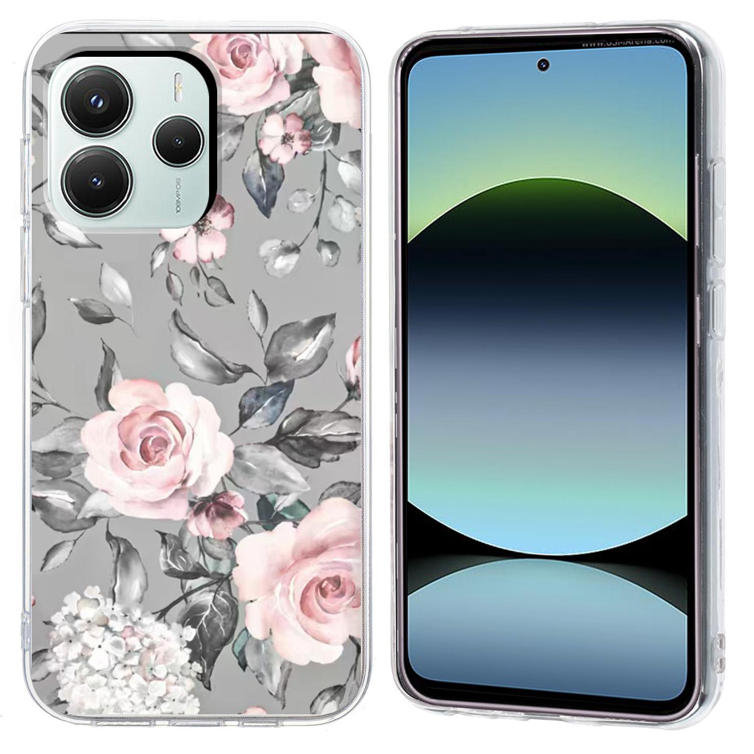 

For Xiaomi Redmi Note 14 5G Case Pattern Printing Shockproof Soft TPU Phone Cover J