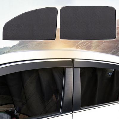 2 Adet Polyester File Mıknatıslı Güneşlik Araba Camları Boyut Evrensel Güneşlik Oto Araba Camı Güneşliği Güneşlik