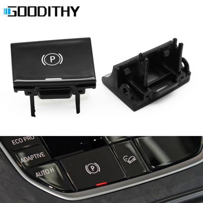 Black Car Handbrake Parking Brake Button Switch Cover Replacement For BMW 3 Z4 X5 X6 G20 G29 F40 F44 G01 G02 G05 G06 G07 G08