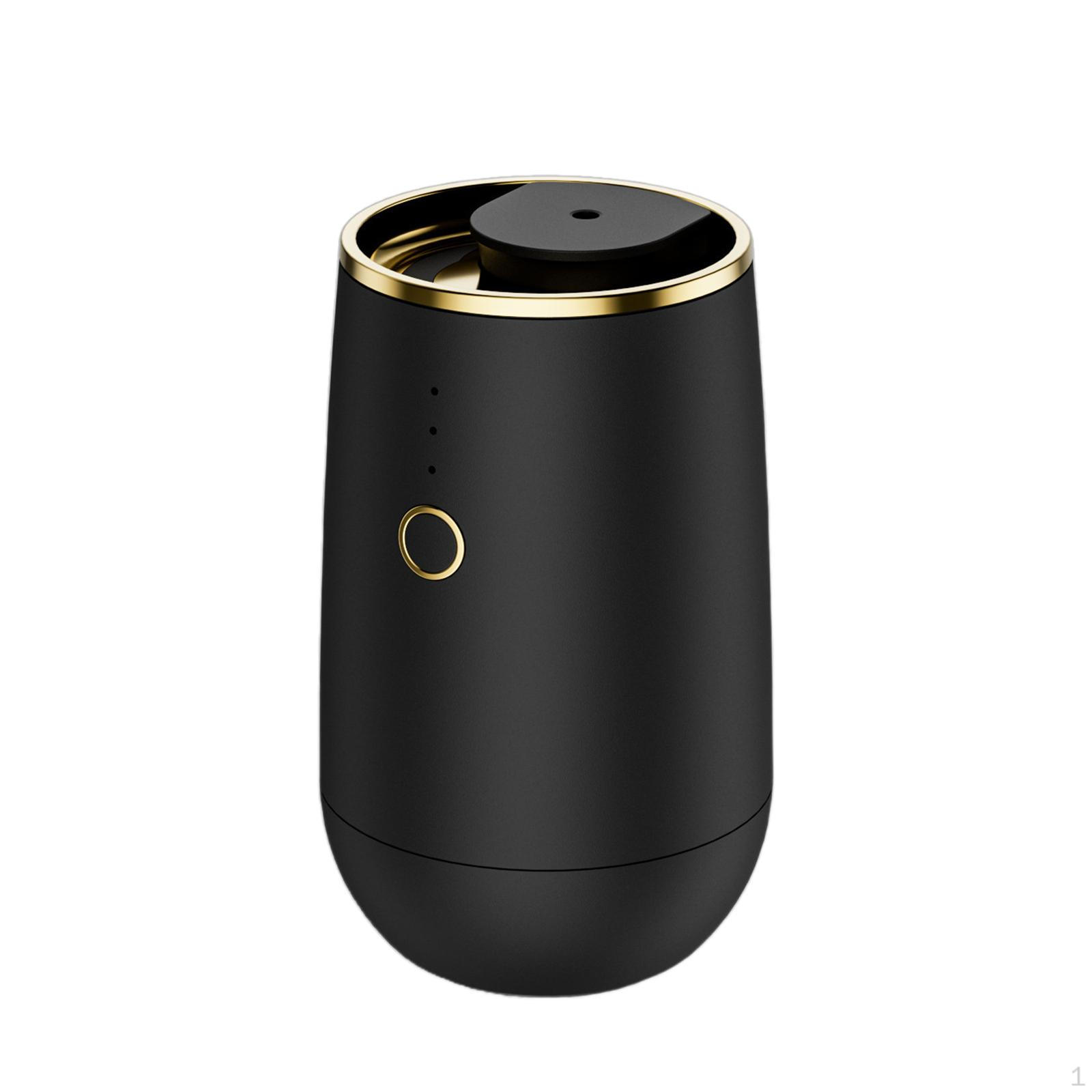 

Автомобильный диффузор для эфирных масел, USB-ароматический диффузор, автоматическое отключение, 5 В, чёрный