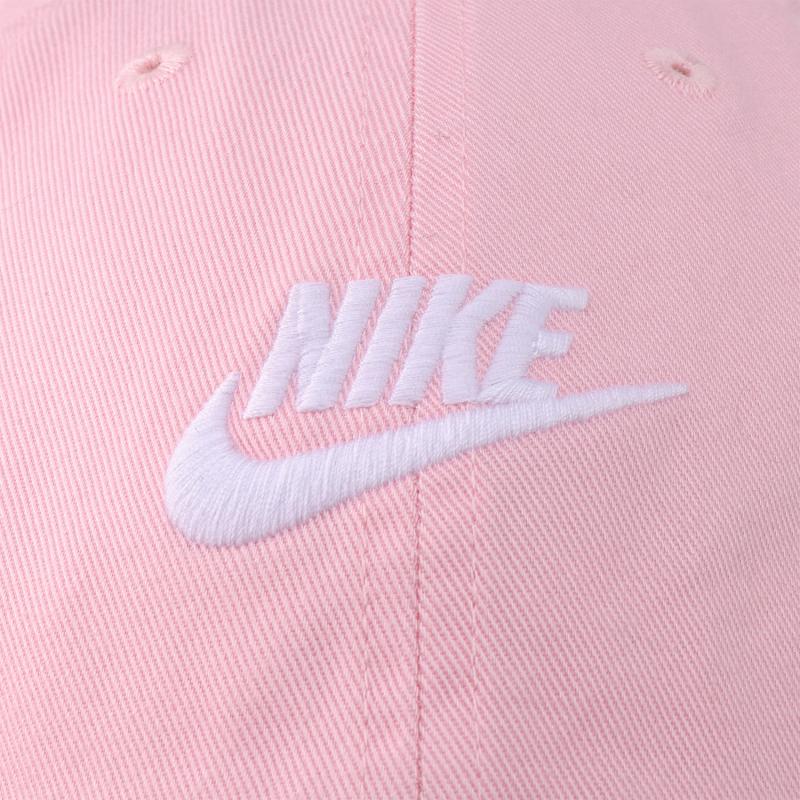 Nike Club Futura Unstructured Futura Wash Strapback Hat Pink Casual FB5368-690