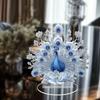 2D Peacock Display Tabletop Ornament For Home Living Room And Study Decoration