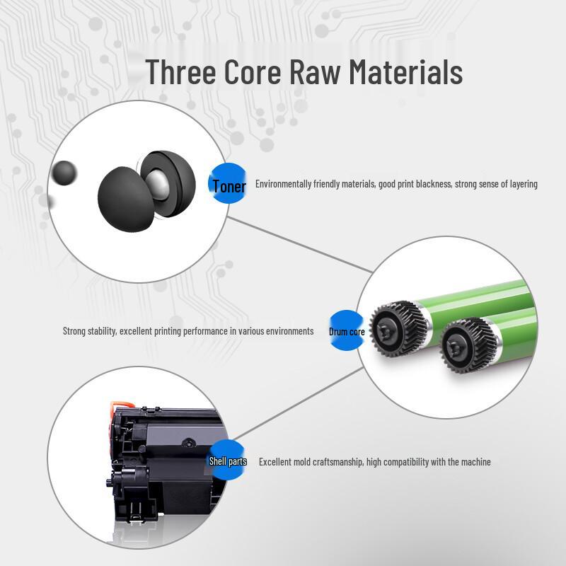 Gezhige Compatible W1370A/137A Black Toner Cartridge