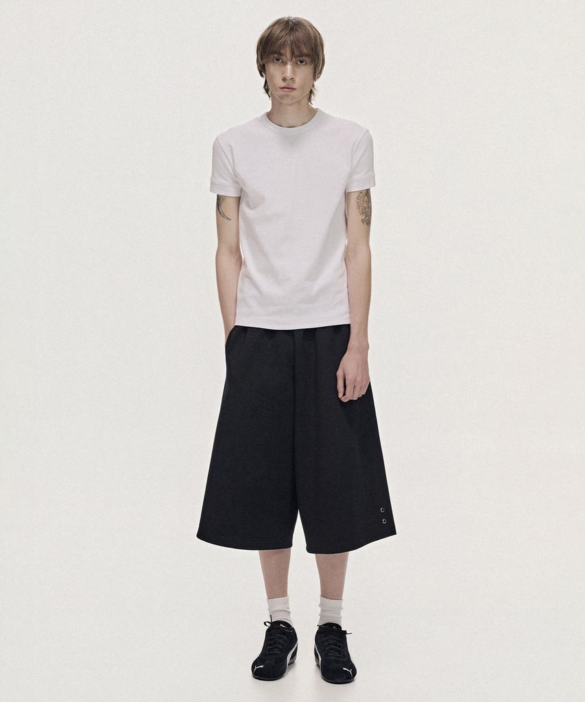 TAKEASY Neoprene Bermuda Sweatpants (Black)
