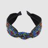 LALA Ethnic Lattice Hairband - DGRAY