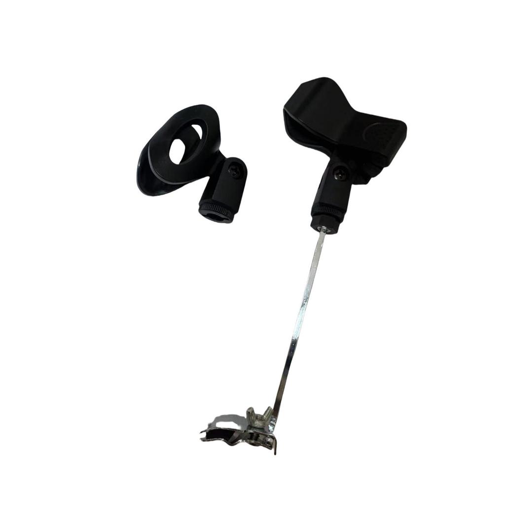Wireless Microphone Clip & Stand for Alto/Tenor Saxophone - Musical Instrument Accessory
