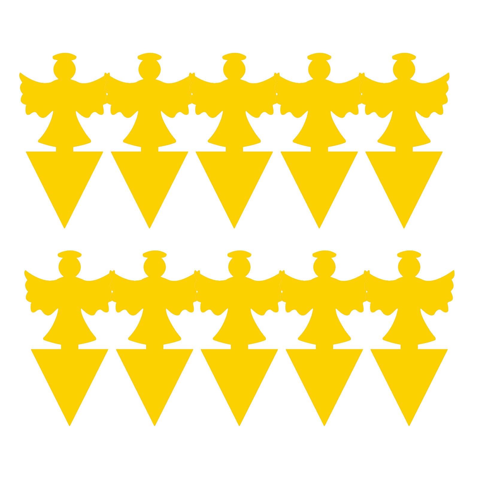 

Insect Catcher for Mosquitos Gnats Flying Disposable Glue Trappers жовтий