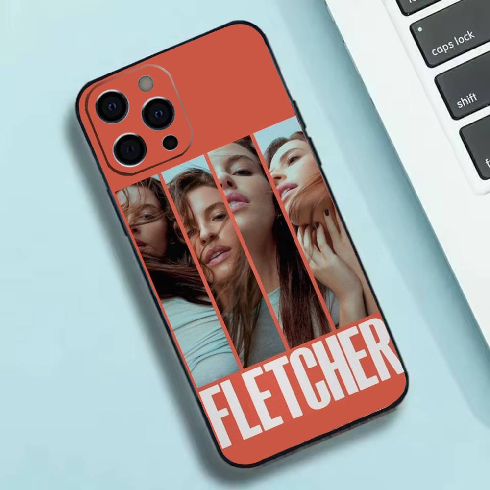 Sängerin C-Cari Fletcher Handyhülle Silikon Weich Für IPhone 17 16 15 14 13 12 11 X XR Plus Pro Max Plus