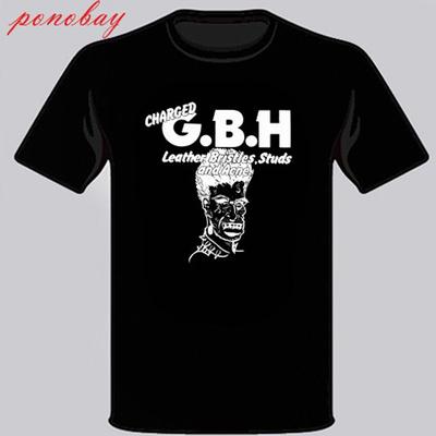 Charged Gbh Album Street Punk Band Black T-Shirt S