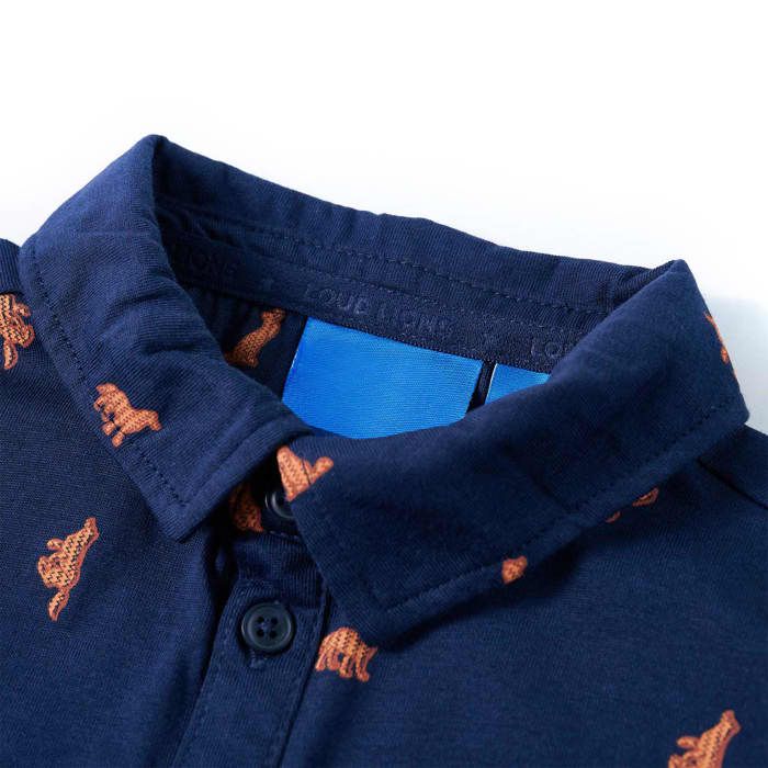 Chemise pour enfants bleu marine 92/104/116/128/140